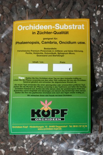 Orchideen-Substrat für Phalaenopsis...5 Liter
